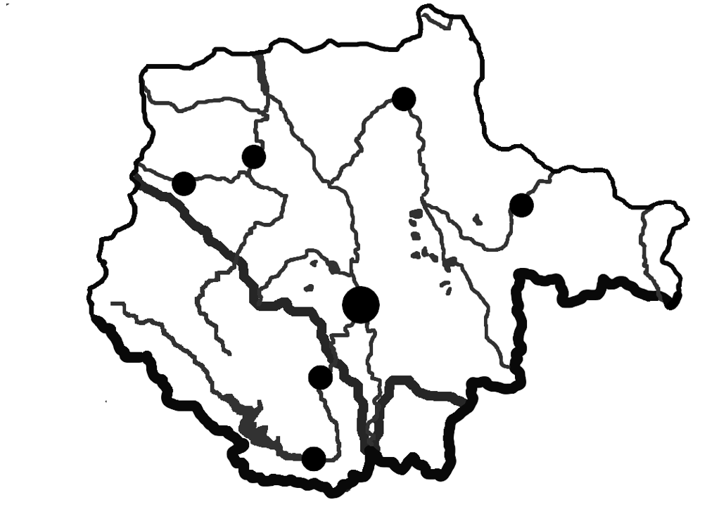 Infračervený falešný Džbán mapy kraje Hrst Umeki bit
