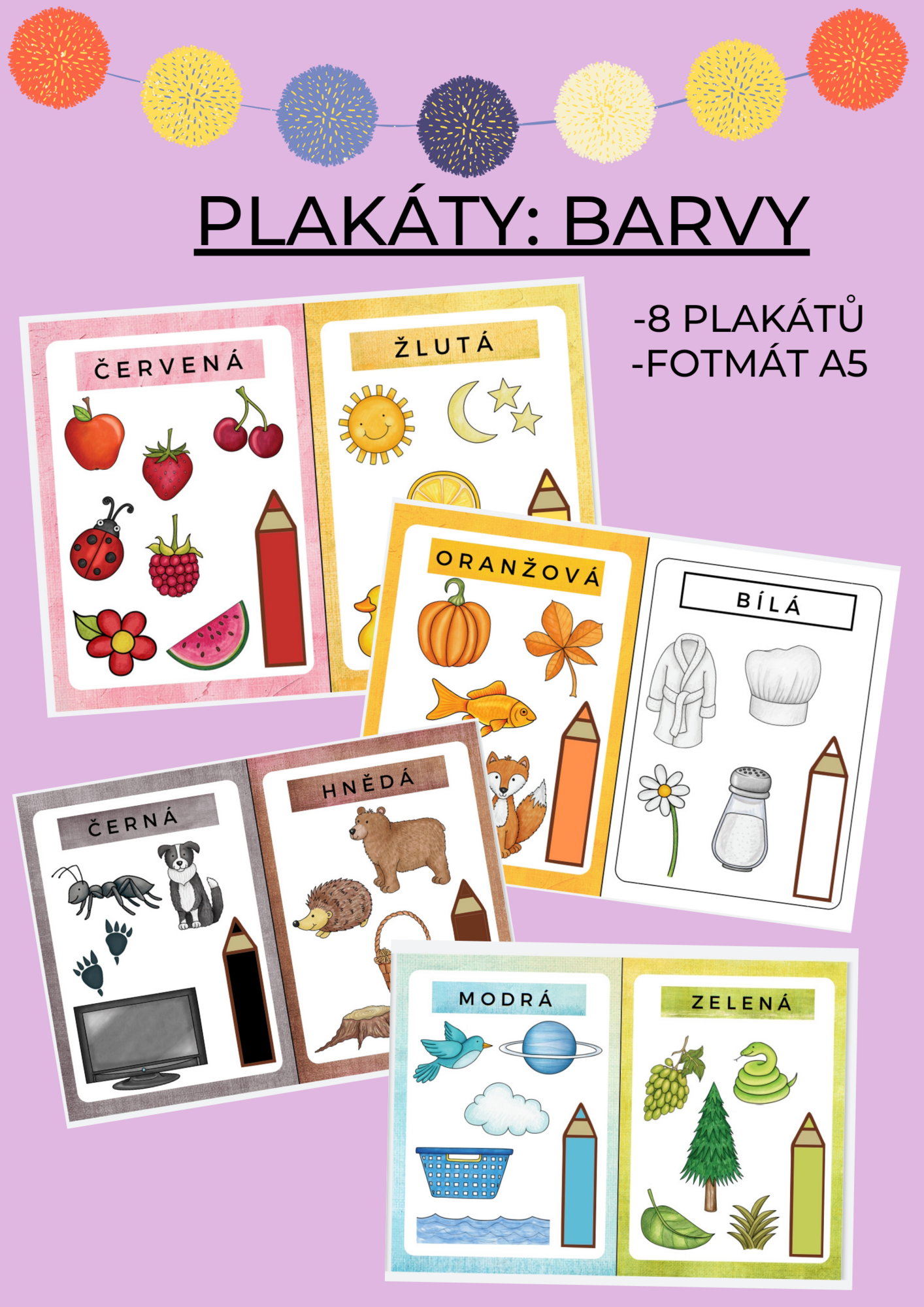 Plakáty: BARVY - Nezařazené k předmětu | UčiteléUčitelům.cz