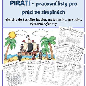 Piráti - čtení s porozuměním - ve škole i na doma
