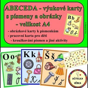 ABECEDA - demonstrační karty A4 