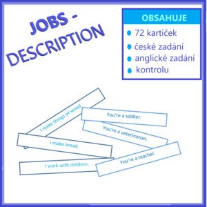 Jobs - Description (Povolání - popis)