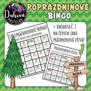 (Po)prázdninové bingo + prázdninová výzva