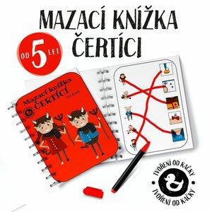 Mazací knížka ČERTÍCI od 5 let