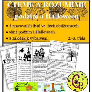 Čteme a rozumíme - Podzim a Halloween
