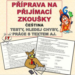 Příprava na přijímací zkoušky - čeština 