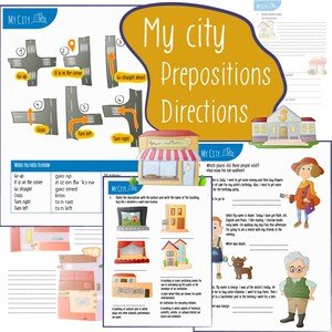 MY city -  Prepositions, directions