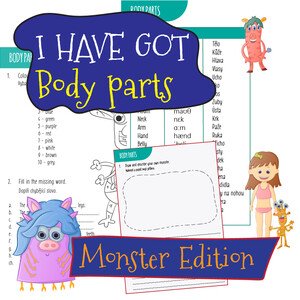Body parts - I have got (monster theme)