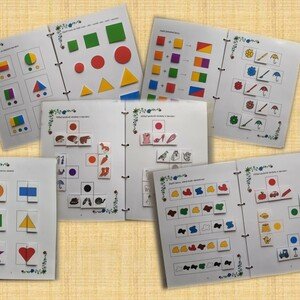 Pracovní listy: Barvy a tvary - velmi oblíbené (vzdělávací materiál) 