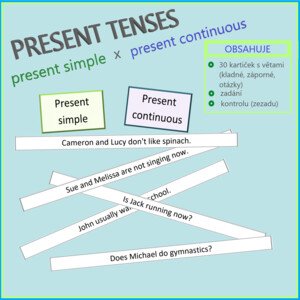 Present tenses (SIMPLE x CONTINUOUS)