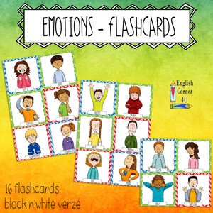 Emoce - flashcards