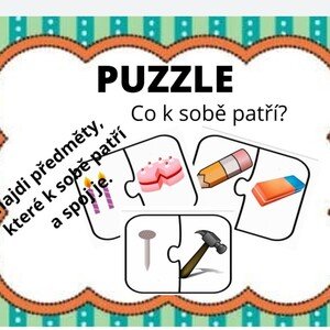 Puzzle-Co k sobě patří?