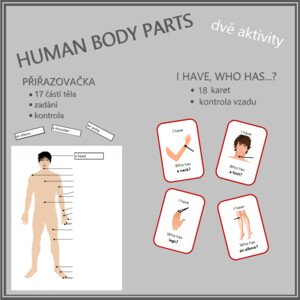 Human body - I have, who has… a přiřazovačka
