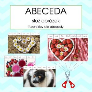 ABECEDA - řazení slov dle abecedy - slož obrázek