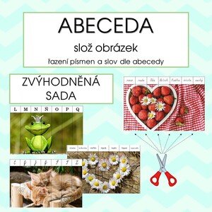 ABECEDA - řazení písmen a slov dle abecedy - SADA