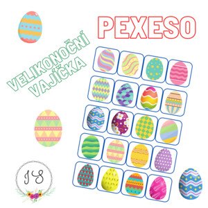 Pexeso- velikonoční vajíčka