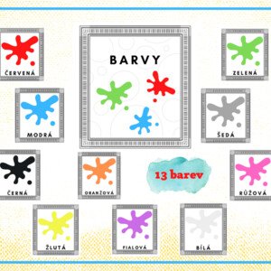 BARVY - Obrázkové karty