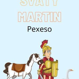Svatý Martin - Pexeso + stínové pexeso