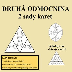 Trimino - DRUHÁ ODMOCNINA - 2 sady
