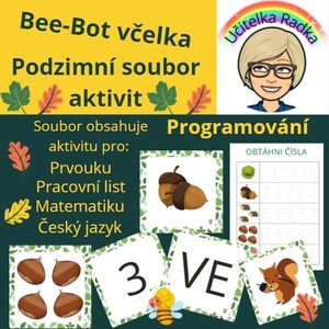 Bee-Bot podzimní soubor aktivit