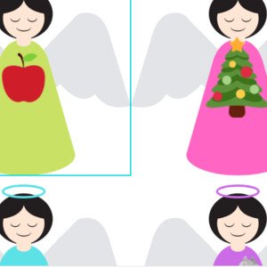Anděl a čert (porozumění řeči, rozvoj komunikačních schopností)