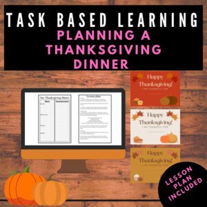 Task based learning | A Thanksgiving dinner | Plán hodiny s PL