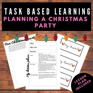 Planning a Christmas party | TBL plán hodiny