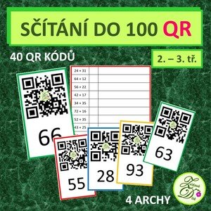 Sčítání do 100 s QR kódy