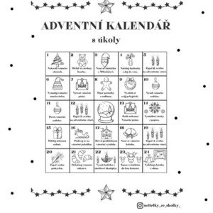 Adventní kalendář s úkoly