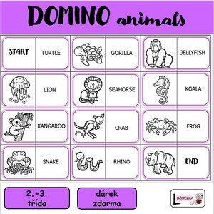 Animals - domino 
