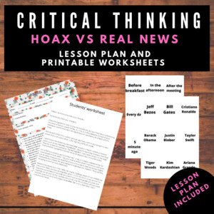 Critical thinking | Hoax vs Real news 
