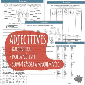 Adjectives - přídavná jména