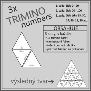 TRIMINO - numbers (3x trimino)