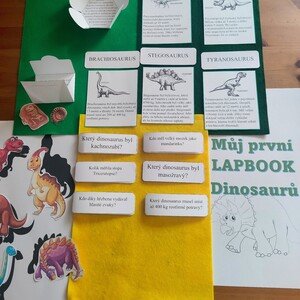 Lapbook - dinosauři