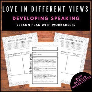 Lesson plan- Love in different views