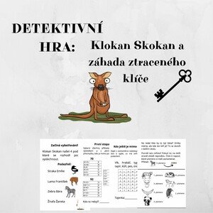 Detektivka:Klokan Skokan a záhada ztraceného klíče