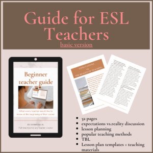Teacher Guide | Basic version | Příručka nejen pro začínající učitele angličtiny