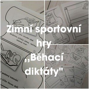 Zimní sportovní hry - běhací diktáty 2. - 4 . třída