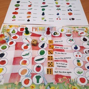 Fruit and Vegetable Game