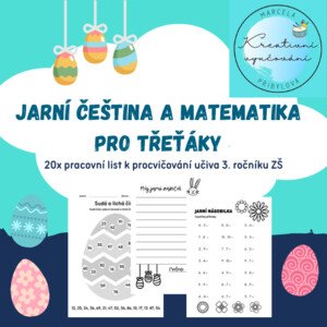 Jarní čeština a matematika pro třeťáky