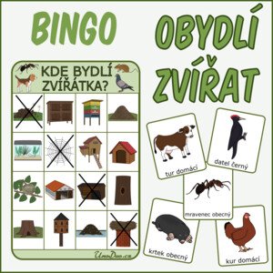 Bingo - Obydlí zvířat