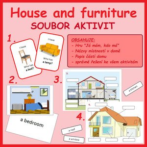 House and furniture - soubor aktivit