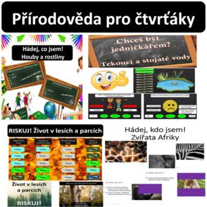 Přírodověda pro čtvrťáky - SUPERBALÍČEK!!!