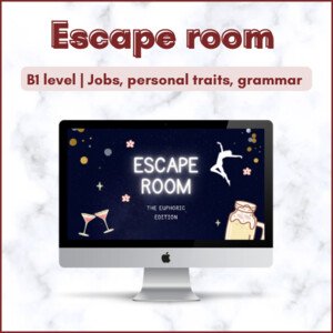 Escape room | slovní zásoba a gramatika | 2.stupeň ZŠ a SŠ