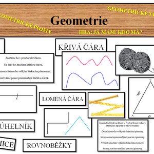 Geometrické pojmy a tvary
