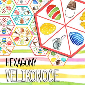 VELIKONOCE - hexagony
