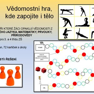 Vědomostní hra-opakování českého jazyka, matematiky, prvouky a přírodovědy