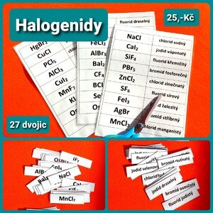 Halogenidy-kartičky