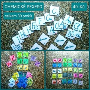 Chemické pexeso-vybrané prvky