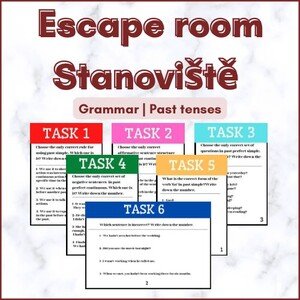 Escape room | Stanoviště | Gramatika minulé časy