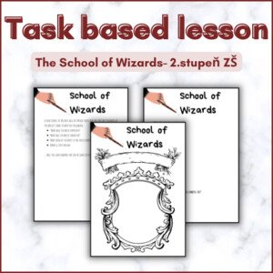 Task based learning | School of Wizards | Lesson plan & Worksheets